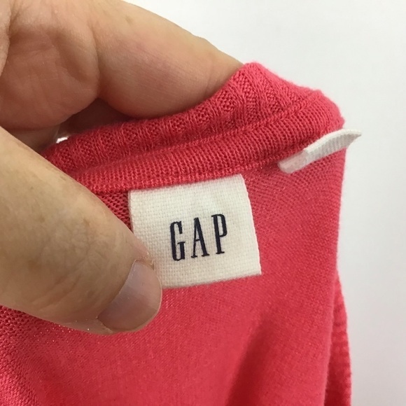GAP Long Sleeve Softspun Rosehip Boatneck Top - Picture 3 of 7